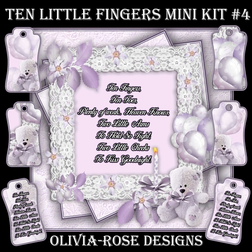Ten Little Fingers Mini Kit #4   