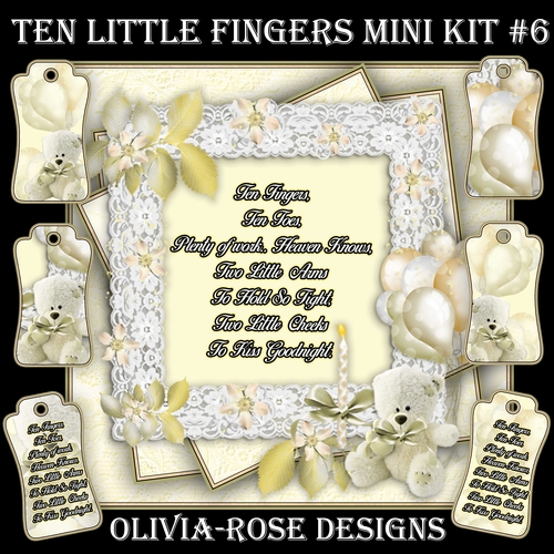 Ten Little Fingers Mini Kit #6   