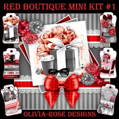 Red Boutique Mini Kit #1    