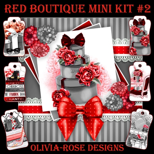 Red Boutique Mini Kit #2    