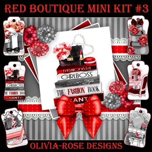 Red Boutique Mini Kit #3    