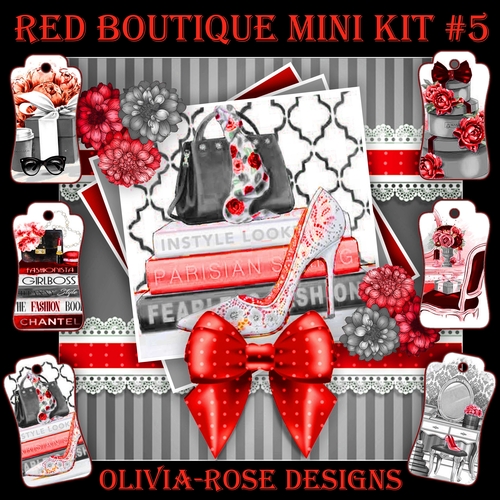 Red Boutique Mini Kit #5    