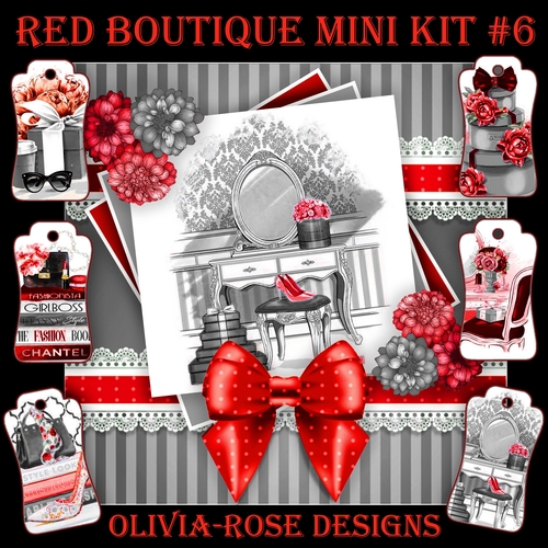 Red Boutique Mini Kit #6    