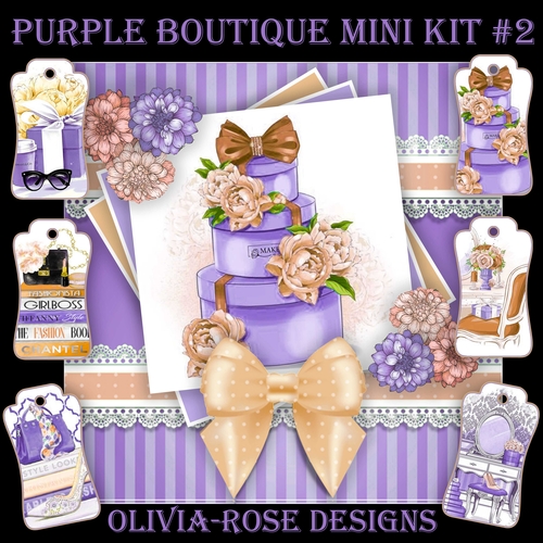 Purple Boutique Mini Kit #2    