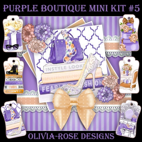 Purple Boutique Mini Kit #5    