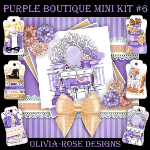 Purple Boutique Mini Kit #6    