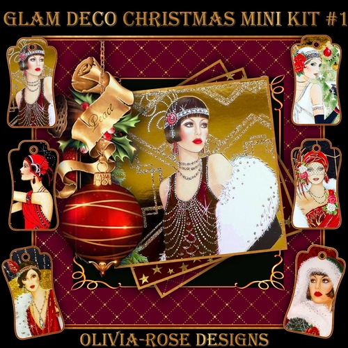 Glam Deco Christmas Mini Kit #1  