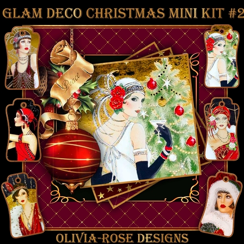 Glam Deco Christmas Mini Kit #2  