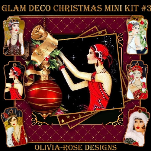 Glam Deco Christmas Mini Kit #3  