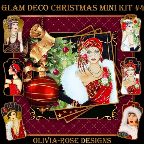 Glam Deco Christmas Mini Kit #4  
