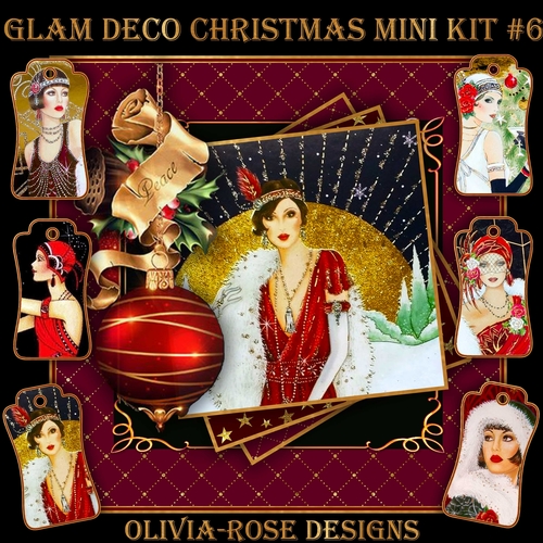 Glam Deco Christmas Mini Kit #6  