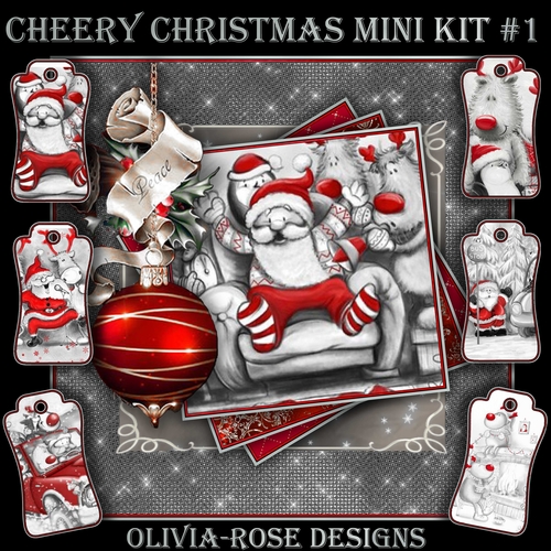 Cheery Christmas Mini Kit #1  