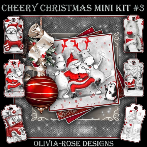 Cheery Christmas Mini Kit #3  