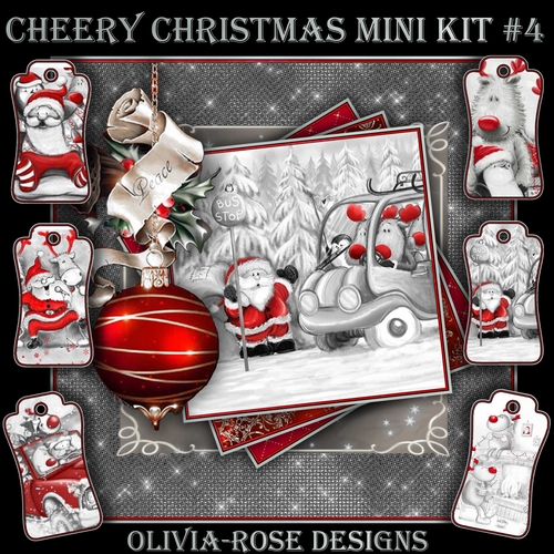 Cheery Christmas Mini Kit #4  