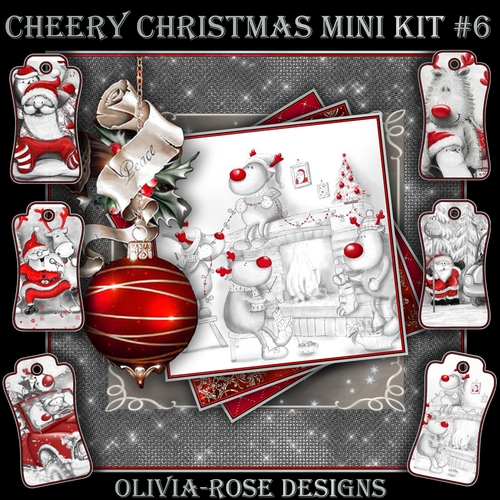 Cheery Christmas Mini Kit #6  