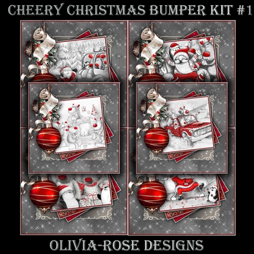 Cheery Christmas Bumper Kit #1  