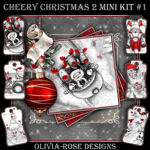 Cheery Christmas 2 Mini Kit #1  