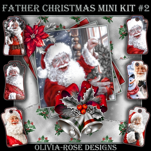 Father Christmas Mini Kit #2   NO BELLS OR FLOWER** 