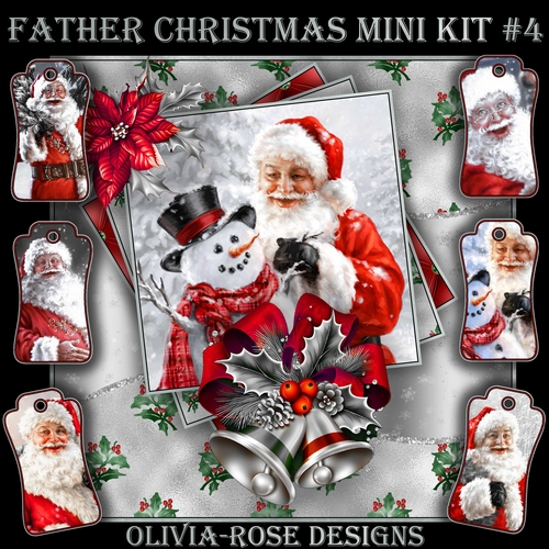 Father Christmas Mini Kit #4   NO BELLS OR FLOWER** 
