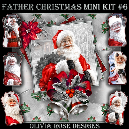 Father Christmas Mini Kit #6   NO BELLS OR FLOWER** 
