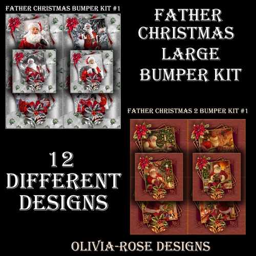 Father Christmas 1&2 Bumper Kit #1   NO BELLS OR FLOWER** 