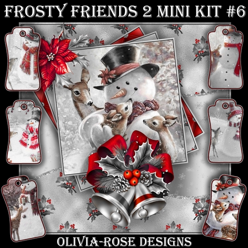 Frosty Friends 2 Mini Kit #6   NO BELLS OR FLOWER** 