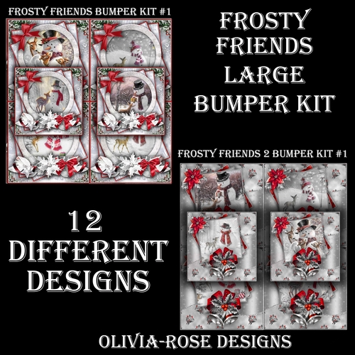 Frosty Friends 1&2 Bumper Kit #1   NO BELLS OR FLOWER** 
