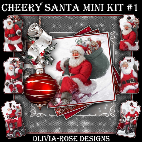 Cheery Santa Mini Kit #1  