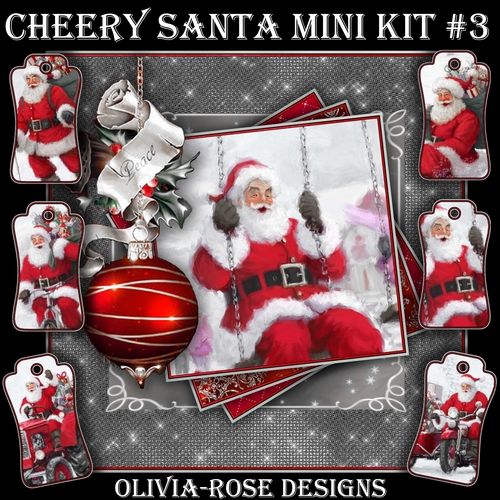 Cheery Santa Mini Kit #3  