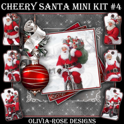 Cheery Santa Mini Kit #4  