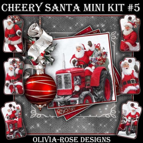 Cheery Santa Mini Kit #5  