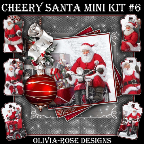 Cheery Santa Mini Kit #6  