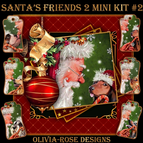 Santas Friends 2 Mini Kit #2 