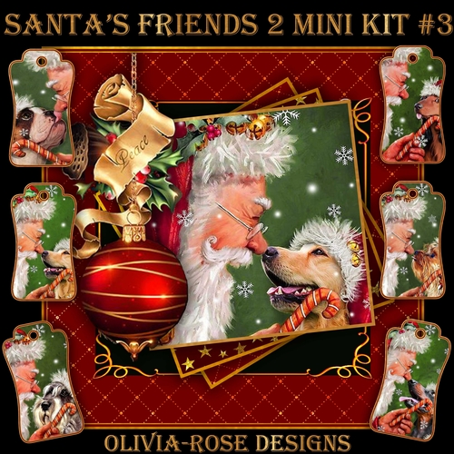 Santas Friends 2 Mini Kit #3 