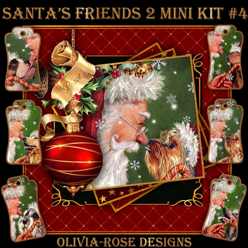 Santas Friends 2 Mini Kit #4 