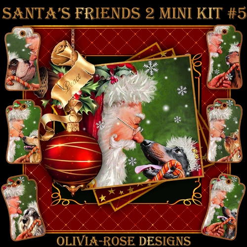 Santas Friends 2 Mini Kit #5 