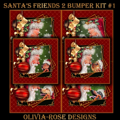 Santas Friends 2 Bumper Kit #1 