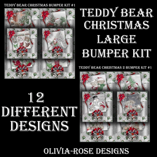 Teddy Bear Christmas 1&2 Bumper Kit #1   