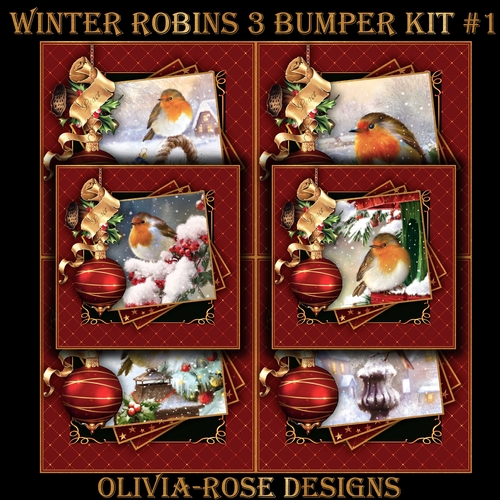 Winter Robins 3 Bumper Kit #1 