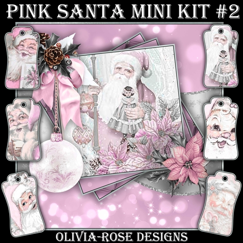 Pink Santa Mini Kit #2    