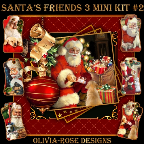 Santas Friends 3 Mini Kit #2 