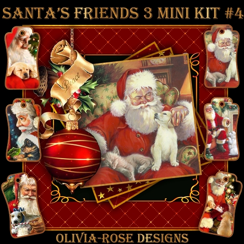 Santas Friends 3 Mini Kit #4 