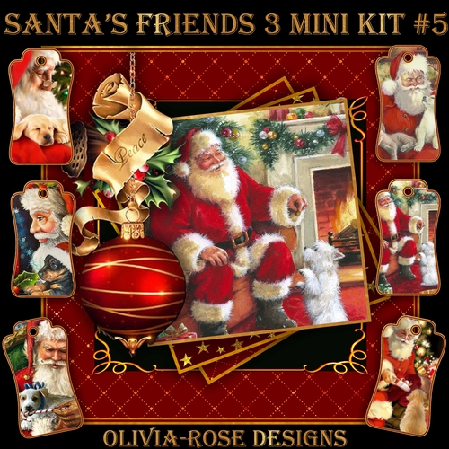 Santas Friends 3 Mini Kit #5 