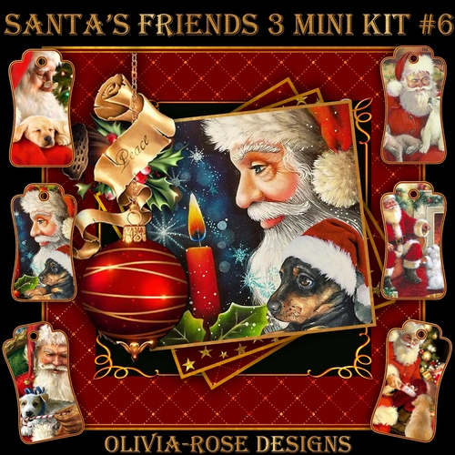 Santas Friends 3 Mini Kit #6 