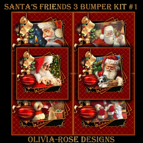 Santas Friends 3 Bumper Kit #1 