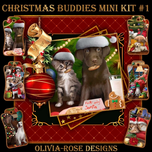 Christmas Buddies Mini Kit #1   