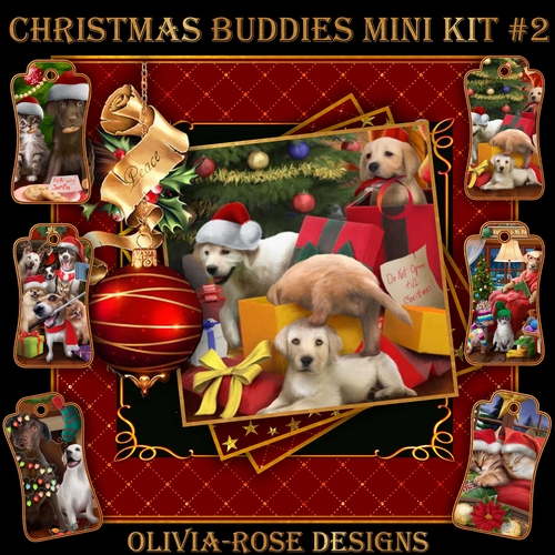 Christmas Buddies Mini Kit #2   