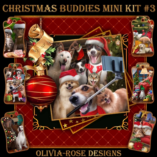 Christmas Buddies Mini Kit #3   