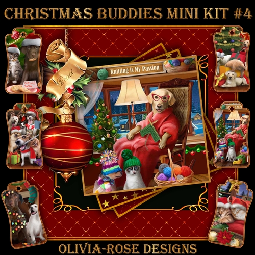 Christmas Buddies Mini Kit #4   