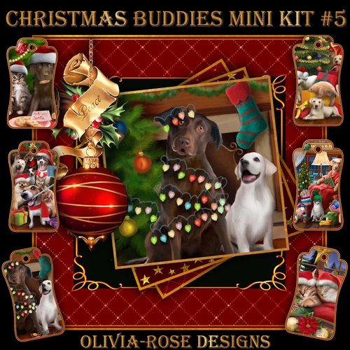 Christmas Buddies Mini Kit #5   